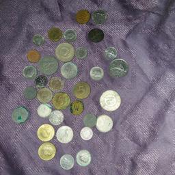 Alte Münzen diverse Länder
