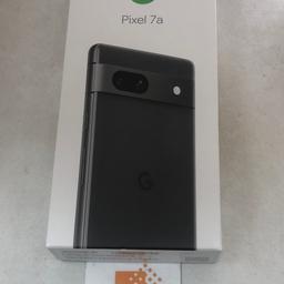Google Pixel 7a 128Gb in Charcoal. AS NEW. Open to all networks and comes with 6 months warranty. . Discount price £295.