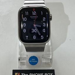 Apple Watch Hermes Series 8 45mm Cellular in Stainless Steel. In pristine condition and boxed with charger plus original unused blue Hermes sport band and also a beautiful stainless steel strap. 6 months warranty plus remaining Apple warranty. DISCOUNT PRICE £995. REDUCED TO £525.
Collection only from our shop in Ashton-in-Makerfield.