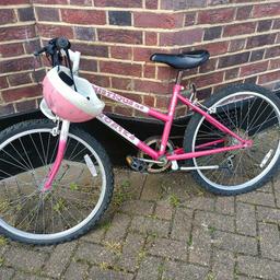 girls bicycle

Probike 24 Mistique

frame size 24

Shimano gears

has been sat in garage unused for a long time so needs a clean and service

has surface rust which will mostly come off with a good clean

tyres need pumping up

collect from stanmore ha7