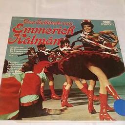 Verkaufe Schallplatte "Das Schönste von Emmerich Kalman" in sehr gutem Zustand.