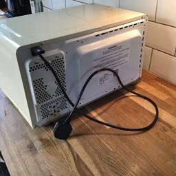 Hello,
I am selling this used, but in a very good condition microwave, lovely cream colour styled in a retro style.
Please see the pics, the inside is very good.
Collection only, from B26, Bilton Grange Road area.
Thanks for looking,
Tracy