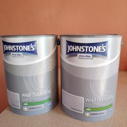 johnstones wall and ceiling paint Manhattan grey 5L brand new never been opened, one for £23. two for £40