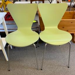 Two dining/kitchen chairs in good used condition