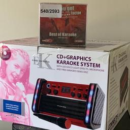 Selling this (Easy Karaoke) Karaoke Machine. NEW
Comes with Free Karaoke CD
Contact Dan.