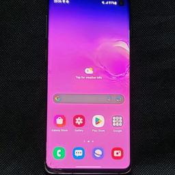 Samsung s10 G973F/DS 128gb Duos dual sim unlocked free network 100% working condition, touch works on the entire surface of the display, just cracked glass screen

Prefer cash and collection West Drayton ( London ) or shipping after bank transfer +£8.90

no PayPal, no WhatsApp, no scammers, no silly offers, no time wasters.

thanks for your purchase