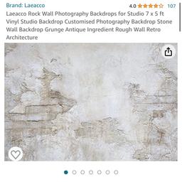 Laeacco Rock Wall Photography Backdrops for Studio 7 x 5 ft Vinyl Studio Backdrop Customised Photography Backdrop Stone Wall Backdrop Grunge Antique Ingredient Rough Wall Retro Architecture

Bought from Amazon, never used