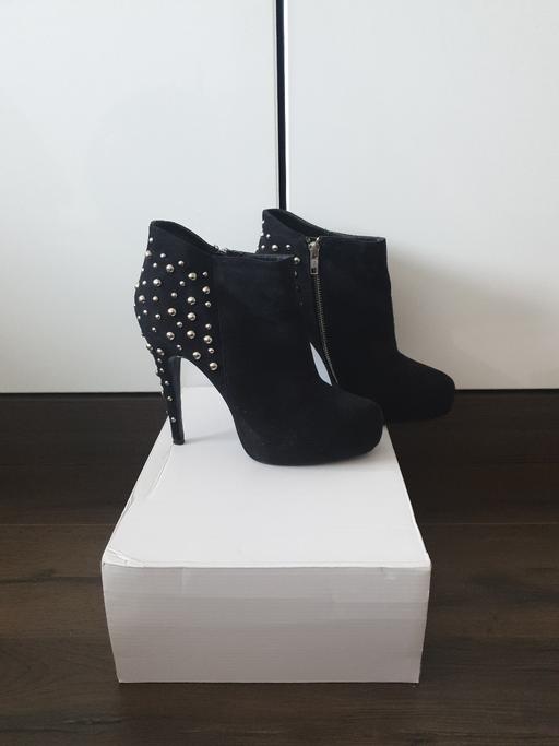 Buy & Sell North West London Kilburn - North West London - Photos for Black suede high heel ankle boots