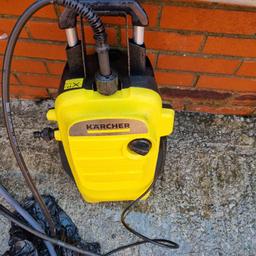karcher k4 jetwash compact

offer welcome collection preferred can deliver local for small fee

comes with the kit, gun and extra pipe

does not come with garden water hose

could benefit from new gun/pump to improve water power otherwise working

offer welcome