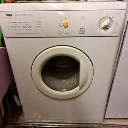 Tumble Dryer.

Fully functional.

Intermitten issues on warm cycle.  Hence spare or Repair.