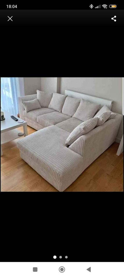 Buy & Sell Kidbrooke South East London - Photos for JUMBO CORD SOFAS