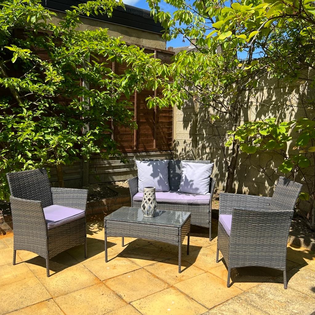 Garden furniture rattan grey in LU3 Limbury für £ 170,00 zum Verkauf