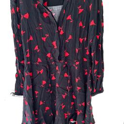 Hi and welcome to this beautiful looking ladies Oasis Floral Midi Shirt Dress Size Uk 10 in perfect condition thanks