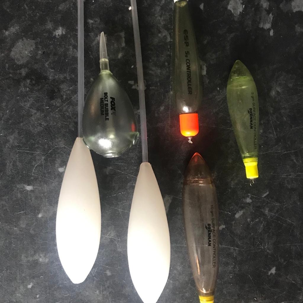 6 carp fishing surface floats in CB4 Cambridge für £ 10,00 zum Verkauf ...