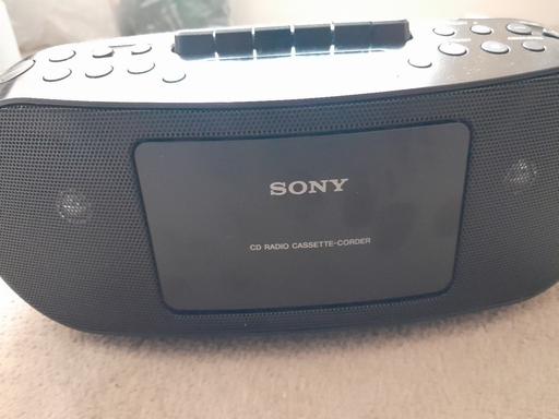 Buy & Sell South West London Merton - Photos for SONY CD RADIO CASSETTE PLAYER