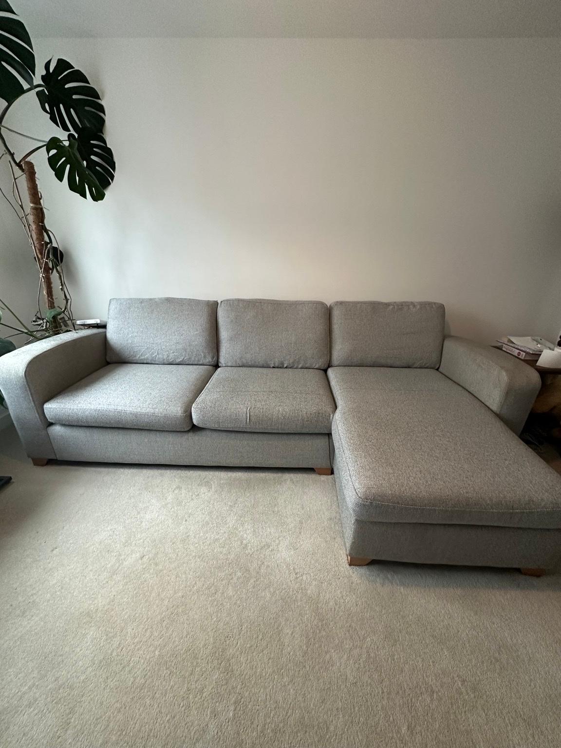 Grey Corner Sofa in DE24 Derbyshire for £250.00 for sale Shpock