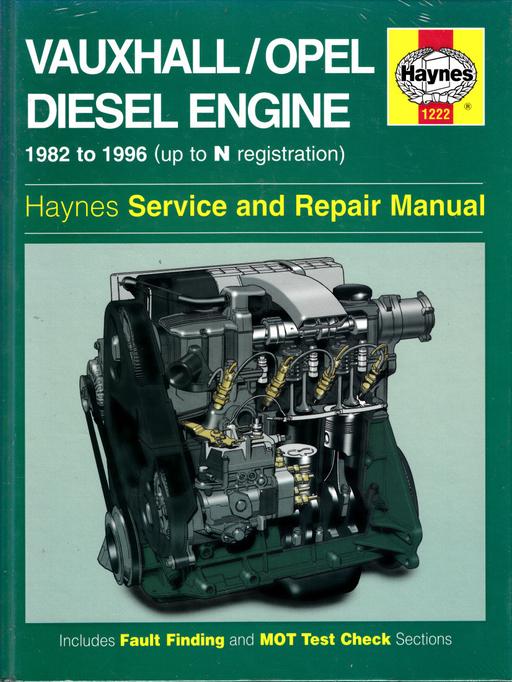 Vehicles Greater Manchester Stockport - Photos for HAYNES VAUXHALL DIESEL ENGINE MANUAL '82-'96