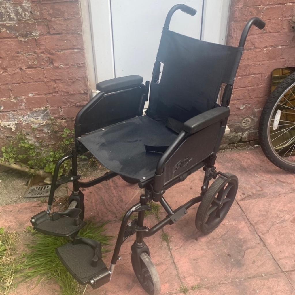BUDDY FOLDING UP WHEELCHAIRGREAT CONDITION in CR7 London for £85.00