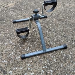 Only delivering, no collection -
Will be dismantled before sending.

Exercise bike pedals for cycling when sitting down.
Has a dial in the middle for tightness/strength of pedals.

Used but in excellent working condition.