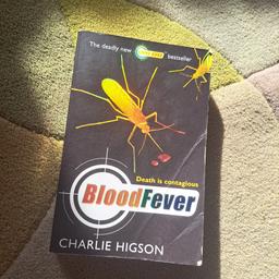 Blood fever book
Young James Bond story
Ideal for older children/ young teenagers 
Collection from Conisbrough or may be able to deliver local