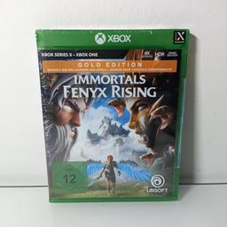 Verkaufe hier die Gold Edition von Immortals Fenyx Rising für die Xbox One / Series X. Es handelt sich um unbenutzte und noch versiegelte Neuware. Kein Tausch! Abholung oder Versand möglich.