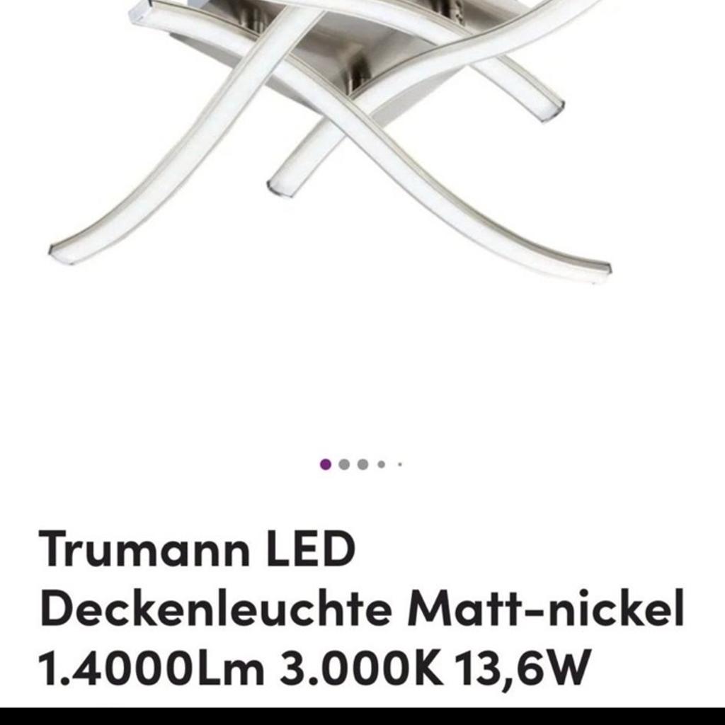 Verkaufe diese LED-Deckenlampe.
Ist noch Original verpackt.
Technische Daten im Bild