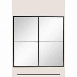 Modern indoor or outdoor mirror, 60 x 60cm