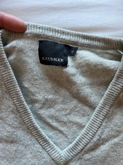 Buy & Sell East London Redbridge - Photos for MENS BAUMLER CASHMERE JUMPER M