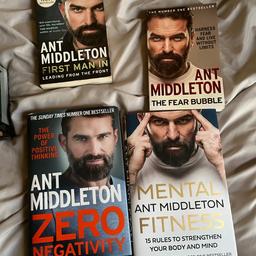 4x ant Middleton books - two hardback two soft back

Collection only m19