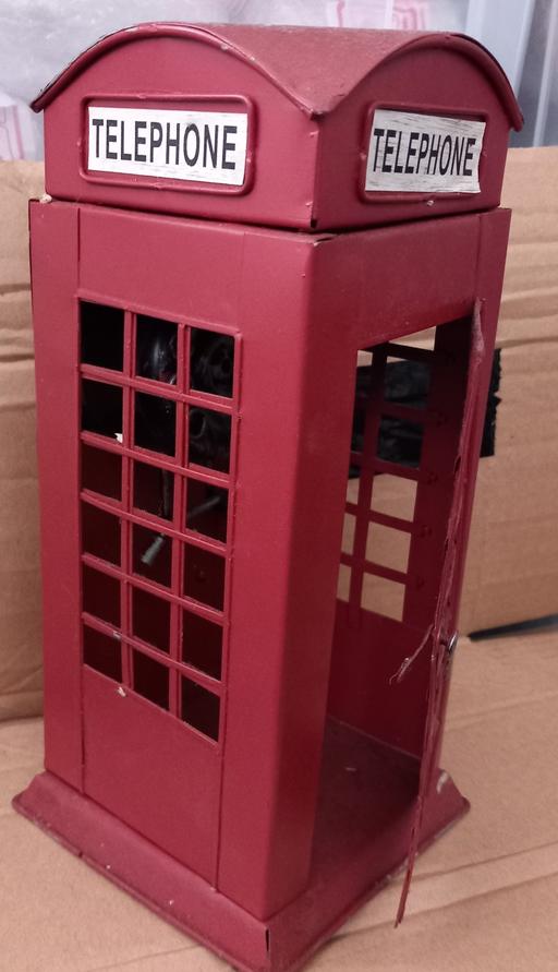 Buy & Sell Merseyside Knowsley - Photos for vintage tinplate red telephone box