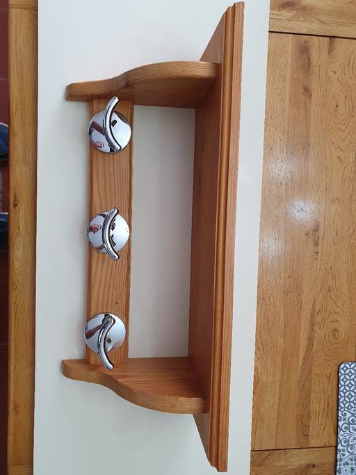 Buy & Sell Worcestershire Wychavon - Photos for coat hook shelf handbuilt