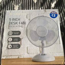 New fan in box never been opened