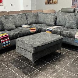 Brand New Premium luxury sofa’s available with large footstool , swivel chair, armchair.
Available in many colours. Can be ordered in different memory foam seat cushions. FIRM - SOFT -SUPER SOFT.

The address is :
🛋️Friendly Furniture🛋️
Sunnyside business park
Adelaide Street
Bolton 
BL33NY 

Tel: 07543783313

U Corner  £1250
Corner 2 centre 2 £1098
Corner 2 centre 1 £1049
Price: 3+2 sofa : £1098
Swivel chair: £499
Armchair :£449
Footstool: £300
Moons-tool: £200

Free delivery in Bolton area 🚚
Nationwide delivery available 🚚🚚🚚

Please message me with your postcode for a quote.

More sofa’s table and beds available.