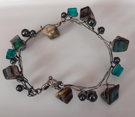 Buy & Sell Merseyside Knowsley - Photos for sterling silver abalone and hematite bracelet