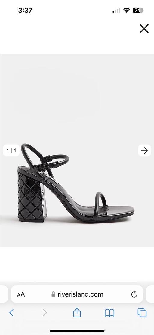 Buy & Sell Merseyside Saint Helens - Photos for Bnwt river island black heels size 5