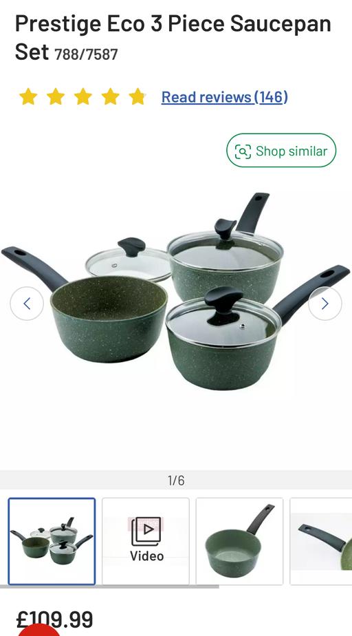  — prestige eco cookware set chemicalfree nonst
