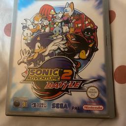 Sonic adventure 2 battle 
Nintendo GameCube game 
Hardly played 
Collection only