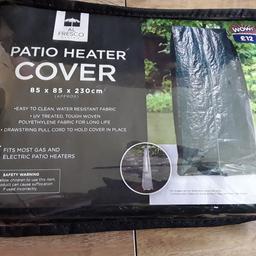 Patio Heater cover BNIP
Size 85cm x 85cm x 230cm
Unwanted gift
Collection only £4