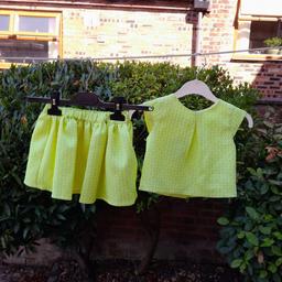 New, with tags

▪ 12-18 Months
▪ Brand = Next
▪ Like a florescent yellow colour, skirt has an elasticated waist + buttoned back top 
▪ Measurements + more pictures are available

I also have lots of other 12-18 month clothing (girls) available, if interested. Similar pricing & same condition (new with tags or sample pieces)
-
-
-

collect collection pick up post postage Age 1 Years Old 9 Months Dress 9 Months Old 6 Months Old Girls skirt Newborn 12-18 Months two piece 2 piece Holiday brand new New With Tags Kids skirt Toddler skirt Baby skirt BNWT Age 6 Months skirt Age 1 skirt age 12 months years old age 18 months years old age 12 18 months 12 to 18 months summer clothing manchester droylsden audenshaw openshaw denton ashton reddish clayton beswick ancoats hyde stalybridge failsworth tameside dukinfeld stockport bolton longsight oldham glossop salford ancoats middleton rochdale sale cheshire stretford trafford fallowfield prestwich moston didsbury chorlton swinton worsley wythenshawe