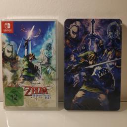 Verkaufe hier The Legend of Zelda Skyward Sword HD inkl. Steelbook für die Nintendo Switch. Es handelt sich um unbenutzte und noch versiegelte Neuware. Kein Tausch! Abholung oder Versand möglich.