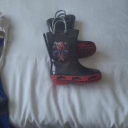 Size C8 spiderman wellies. used but still in great condition
