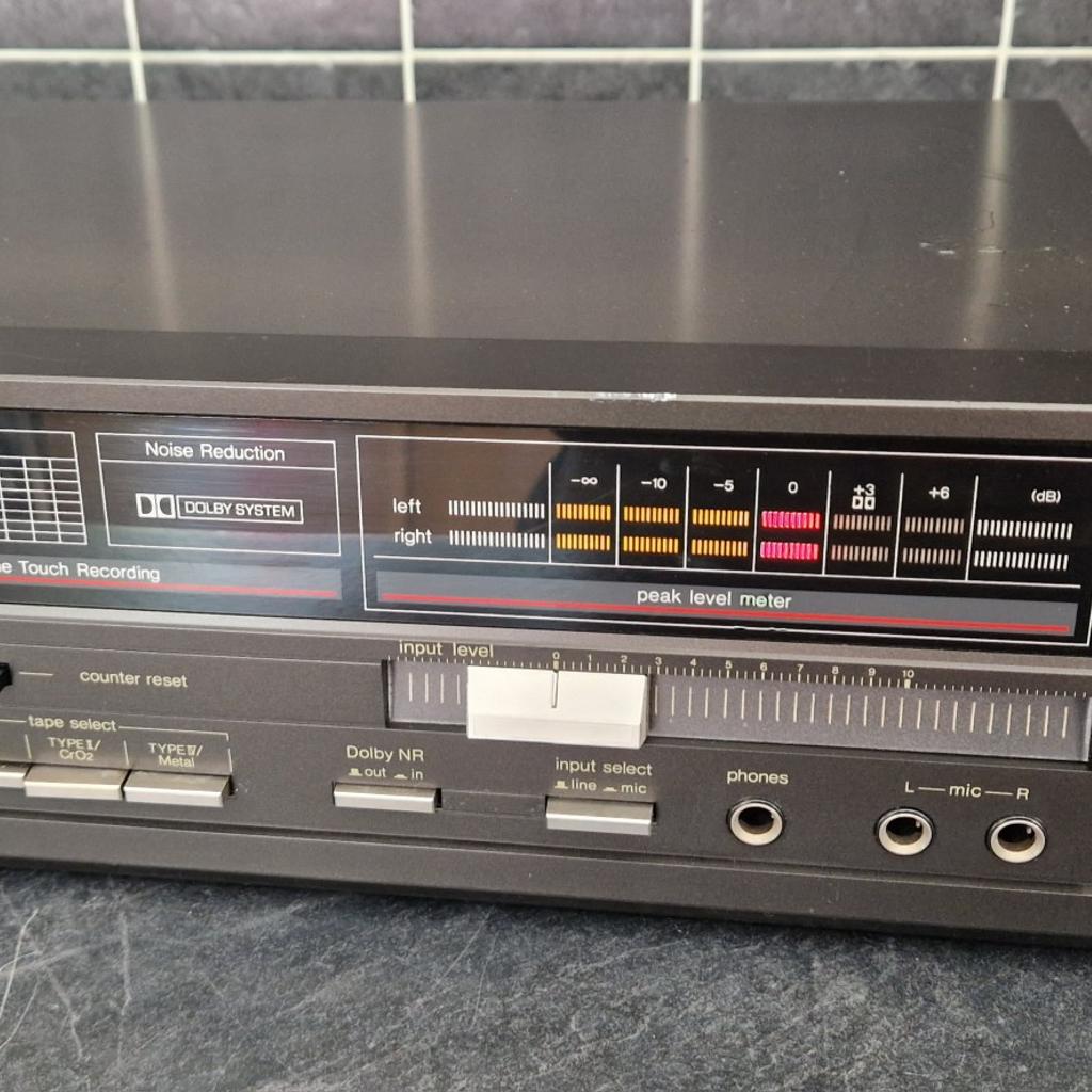 If you see it, it's still available!

Technics RS-D250 stereo cassette deck in good condition and working order.
Has some marks on it ,nothing major, hence price.

Cash on collection or postage at buyers cost and risk

Please check my other items