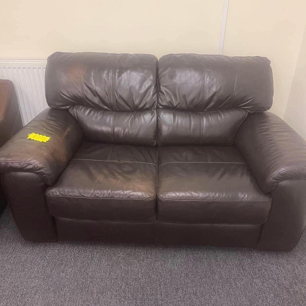 Pre owned brown 2 seater sofa in S62 Parkgate for £70.00 for sale Shpock