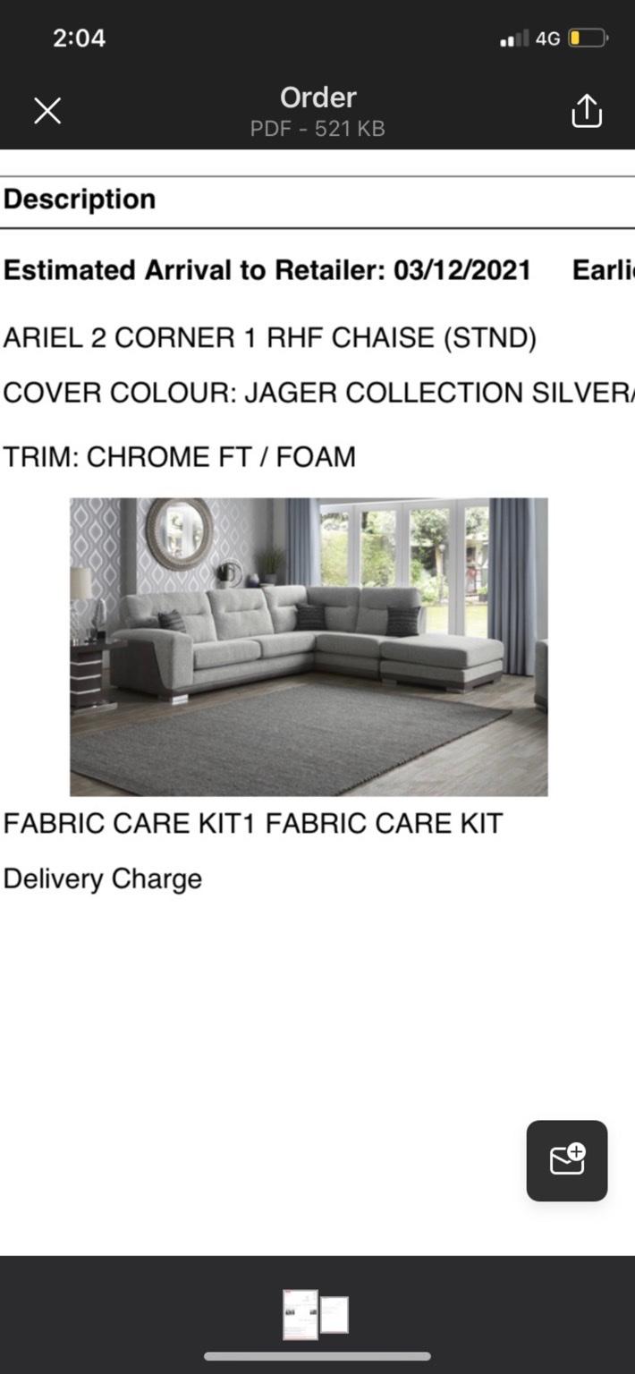 SCS large corner sofa in TS3 Middlesbrough für 600,00 £ zum Verkauf