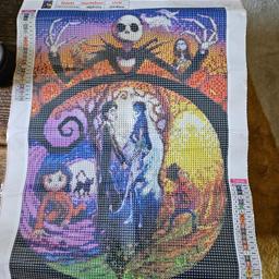 3D Diamond Art Kit: The design includes one pattern:

Nightmare before Christmas.
Coraline
Brides Corpes.

Complete Kit. 

Original Price £17.99.