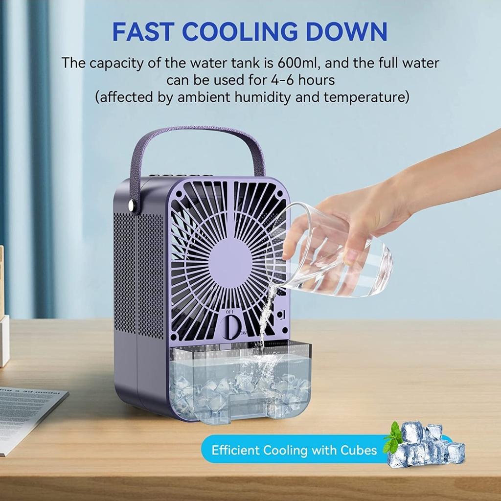 Portable Air Conditioner Fan, 3 in 1 Desk Fa in B26 Birmingham für £
