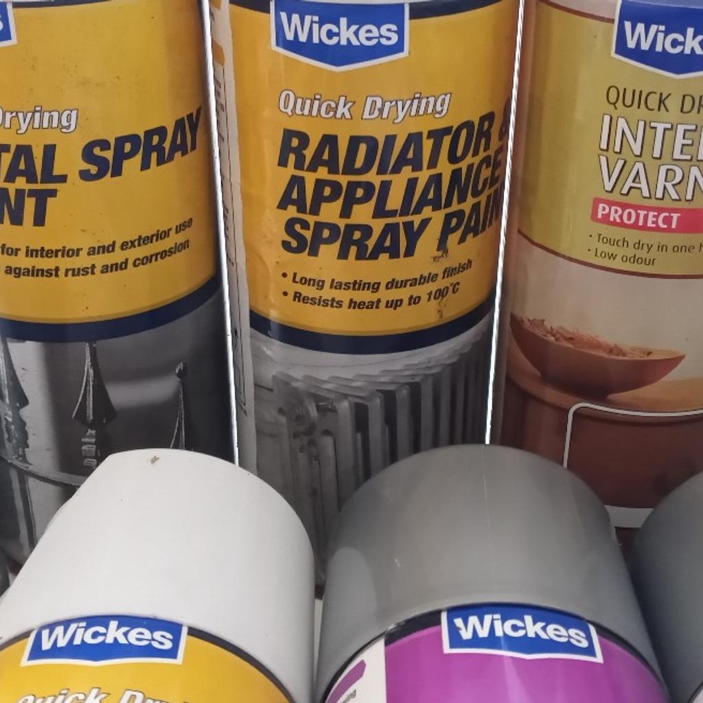 Paint SPRPOLISH MIRACLE BOSUNAY ³ DRYING (Wickes) each £5 Compare Wickes prices cheap 400ml