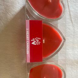 New set of red heart candles
Collection only from Hawkesley B38
Sorry I don’t post or deliver.
