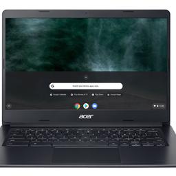 *** Reduced several times, it is really good value for brand new at this price! ***

BRAND NEW IN BOX - Acer Chromebook 314 Charcoal black
Price on Acer website £299.99
Price on John Lewis £249.99
Priced at £200 ovno for quick sale

This is a Chromebook, light and long lasting.
Intel Celeron N400
4GB RAM
32GB eMMC storage (plus free 64GB USB stick for extra storge/backup!)
You will just need a google account and wifi.
Great for students.
**This is a netbook (Chromebook), not a gaming laptop! **