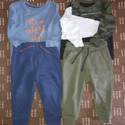 x2 baby boys top jogger tracksuit sets
Size 12-18 months 1-1½yrs
In excellent used condition
Brands Primark and Matalan
£8
Smoke free pet free house
Message me for postage enquiries

See my other ads for more items
Thankyou